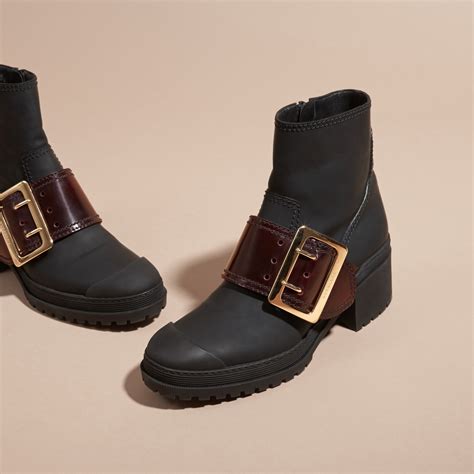 burberry hiking boots|burberry adjustable buckle boots.